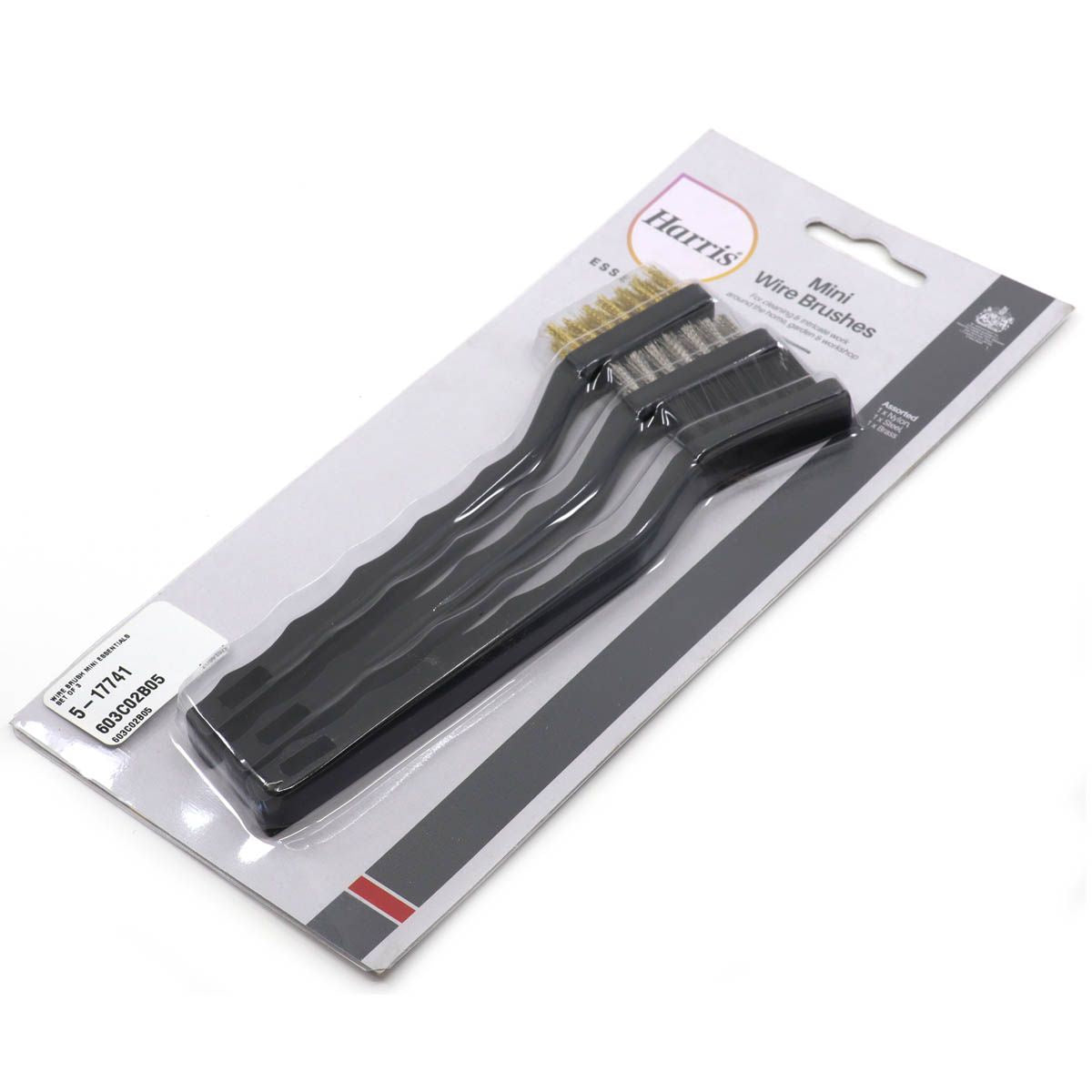 Harris Wire Brush Mini Essentials (Set Of 3)