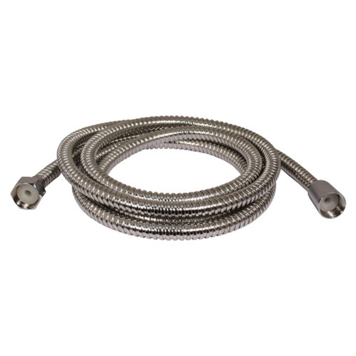 CHROME SHOWER HOSE 1/2inC X 1/2inBSP(F) X 2.5M  9-67105