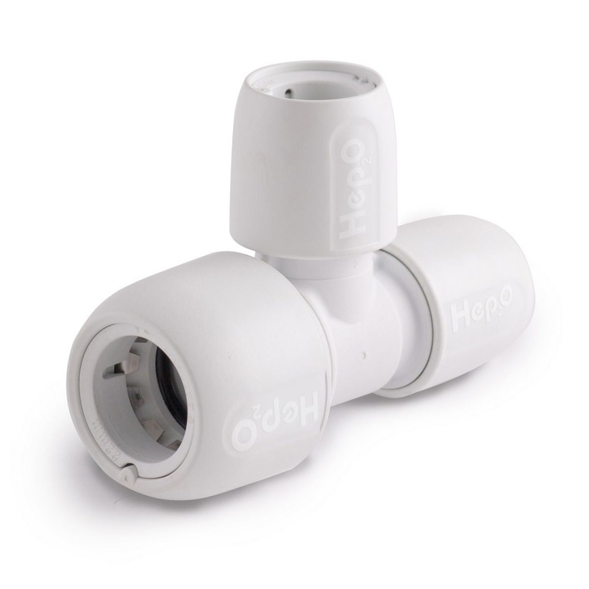 Hepworth HD14 Hep2o 22mm x 15mm x 15mm End Branch Tee White HD14/22