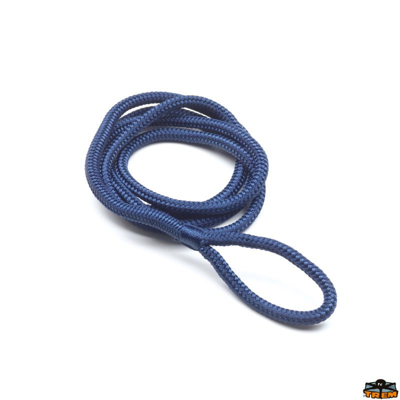 Trem - High tenacity polyester spliced eye fender line diameter 8mm length 1,5 mt Navy