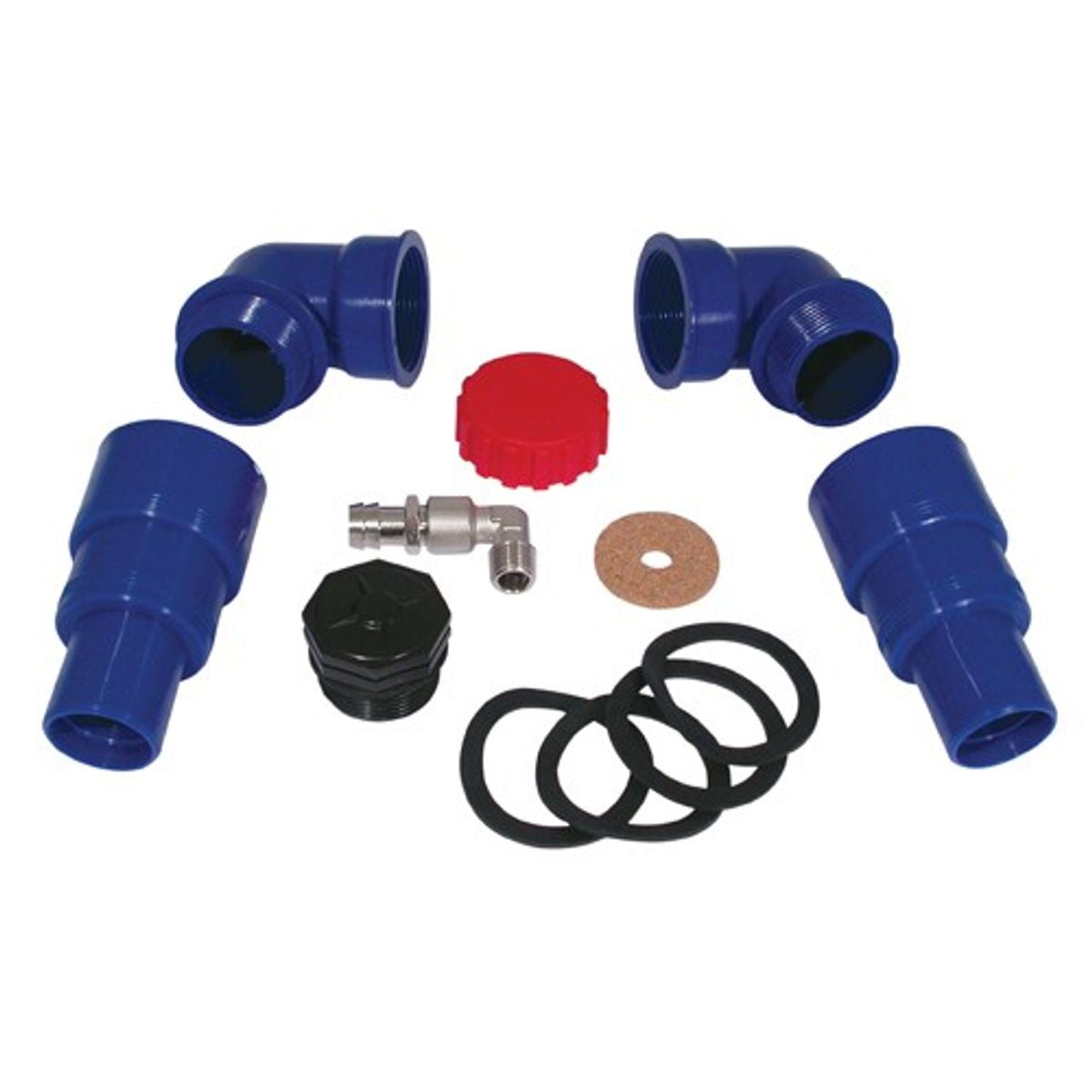 CAN NEW BLACK WATER TANK HOSE CON KIT +1 1/4in PLUG 9-97153