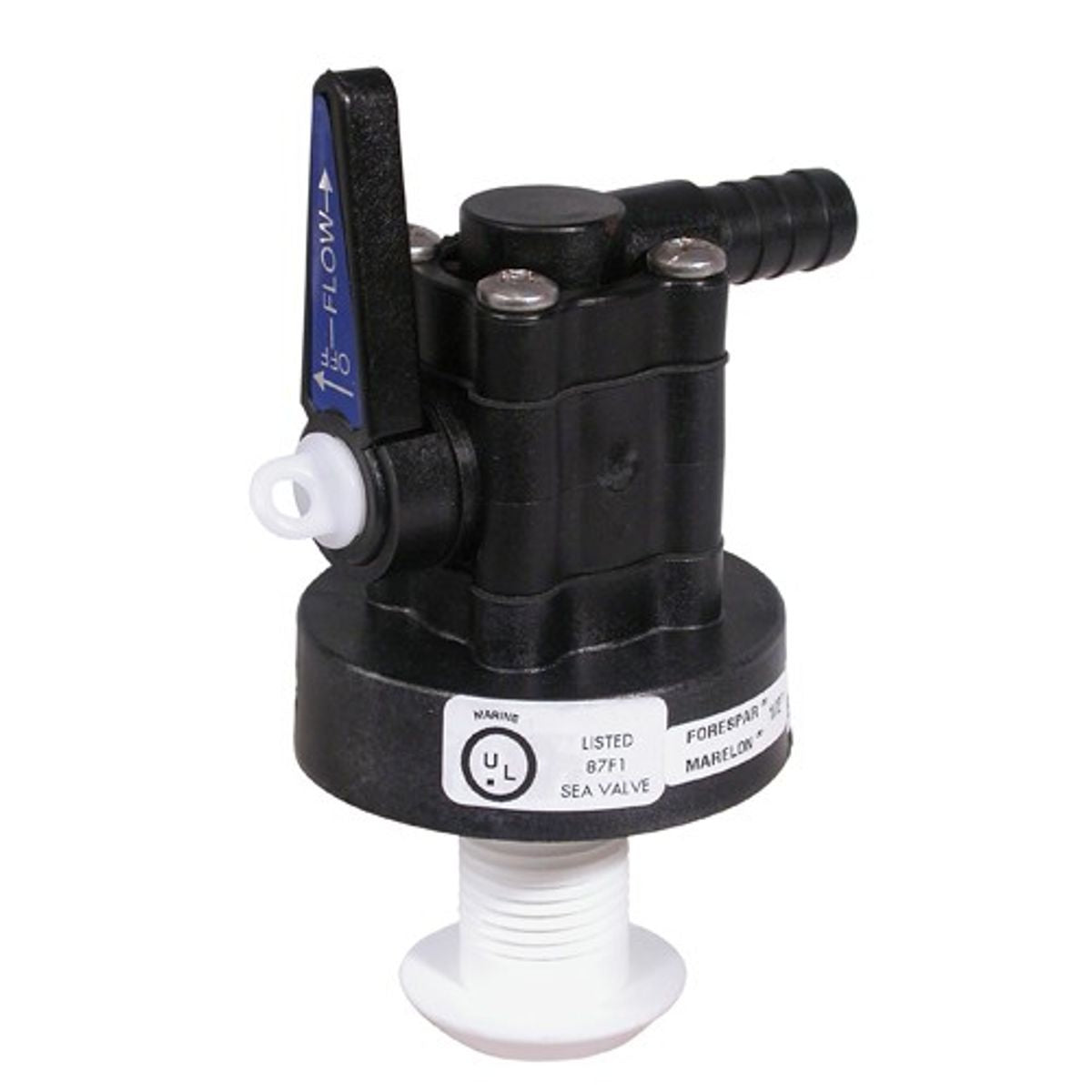 FORESPAR M/HEAD SEACOCK 1/2inHOSE R/ANGLE 3-80121