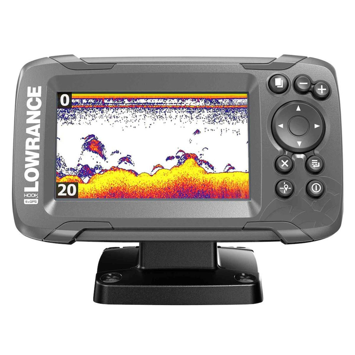 Lowrance HOOK² 4x Fishfinder GPS Bullet Skimmer ROW