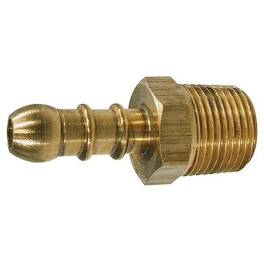 BRASS CONNECT BR 3/8inBSPT-10mm HOSE CARDED  1-16263P