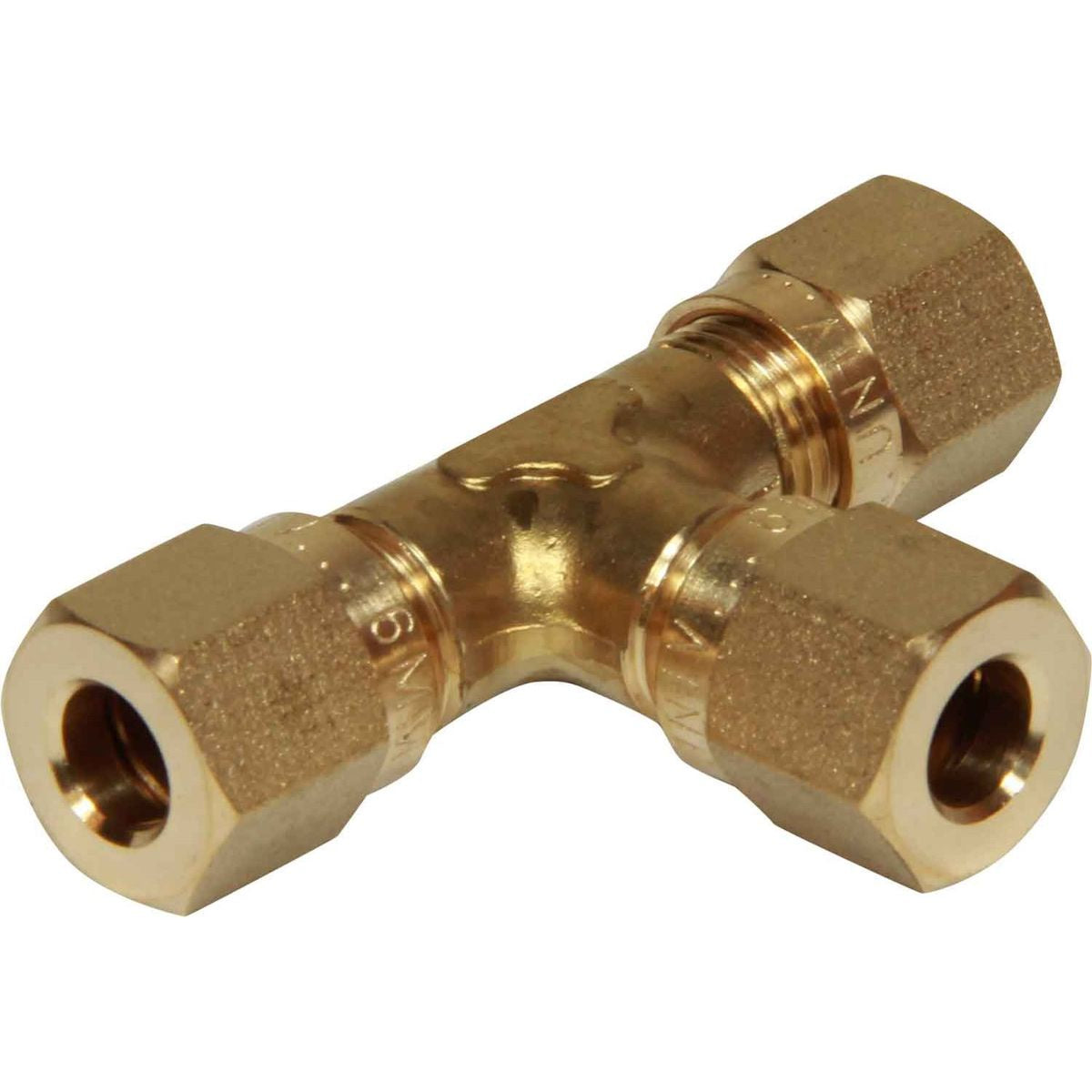 Equal Tee Compression Coupling 6mm x 6mm x 6mm 1-29630