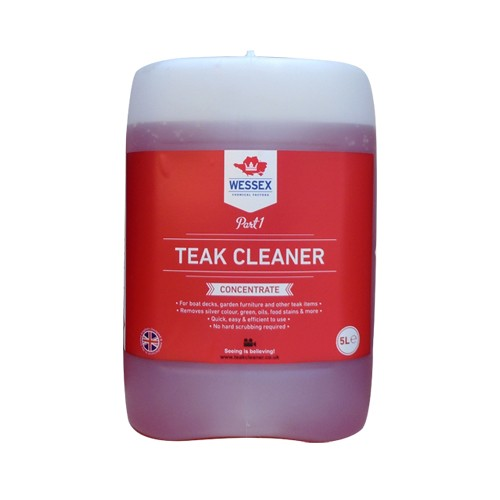 Wessex Chemicals Teak Cleaner (Red) - 5LT