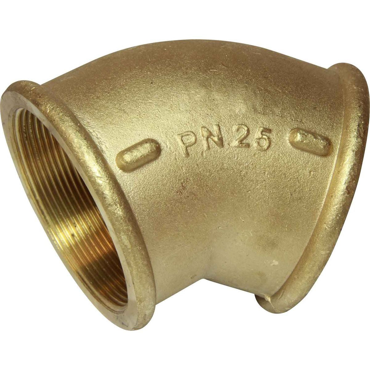 ELBOW COMPACT 45DEG 3BSP FF CRBRASS 434089-3