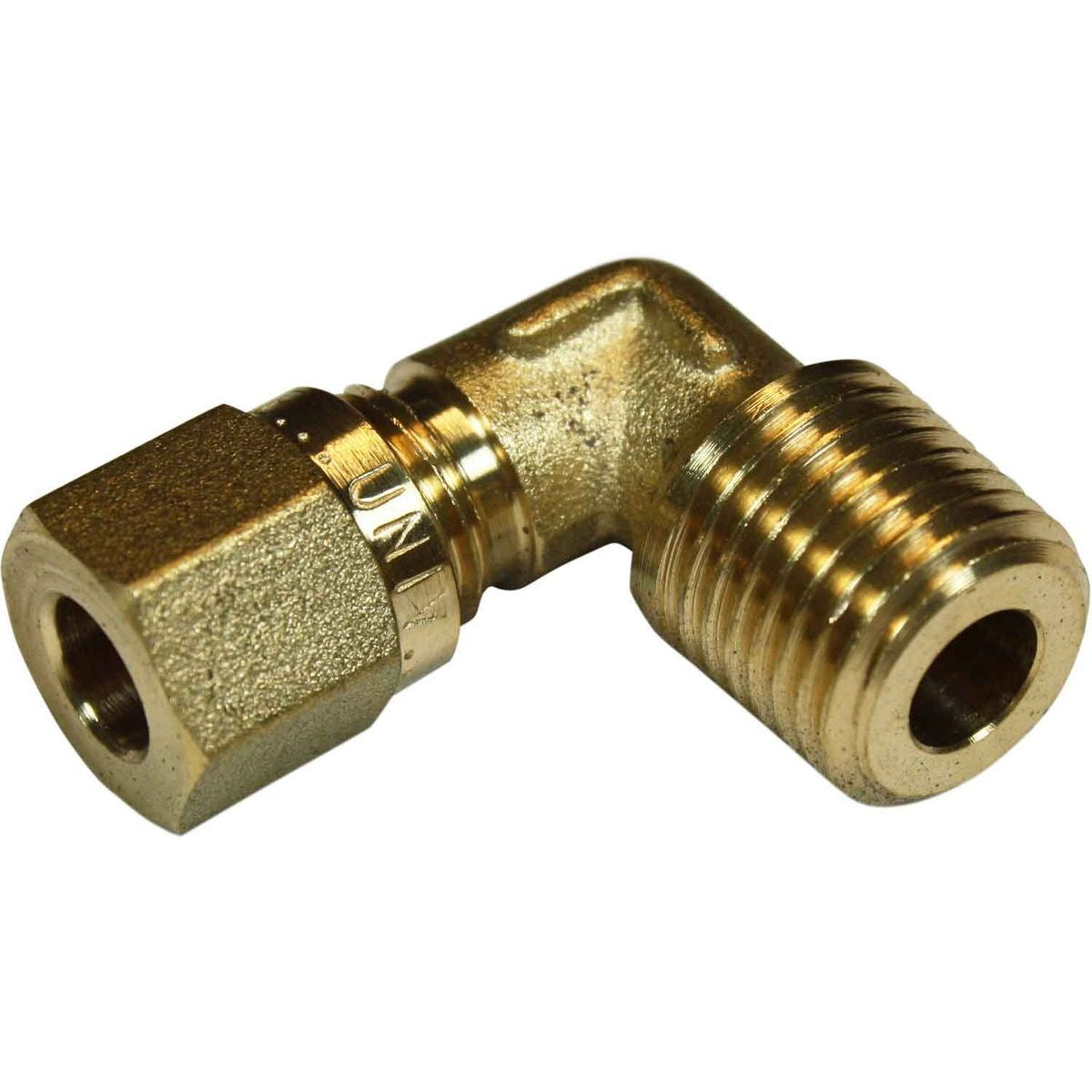 Male Stud Elbow Coupling 6mm Tube x 1/4in BSPT 1-27230