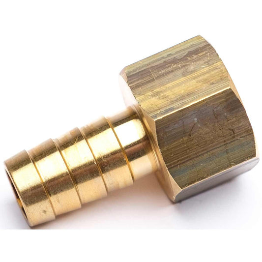Brass Hose Connector 1/2" BSP Female - 1/2" Hose