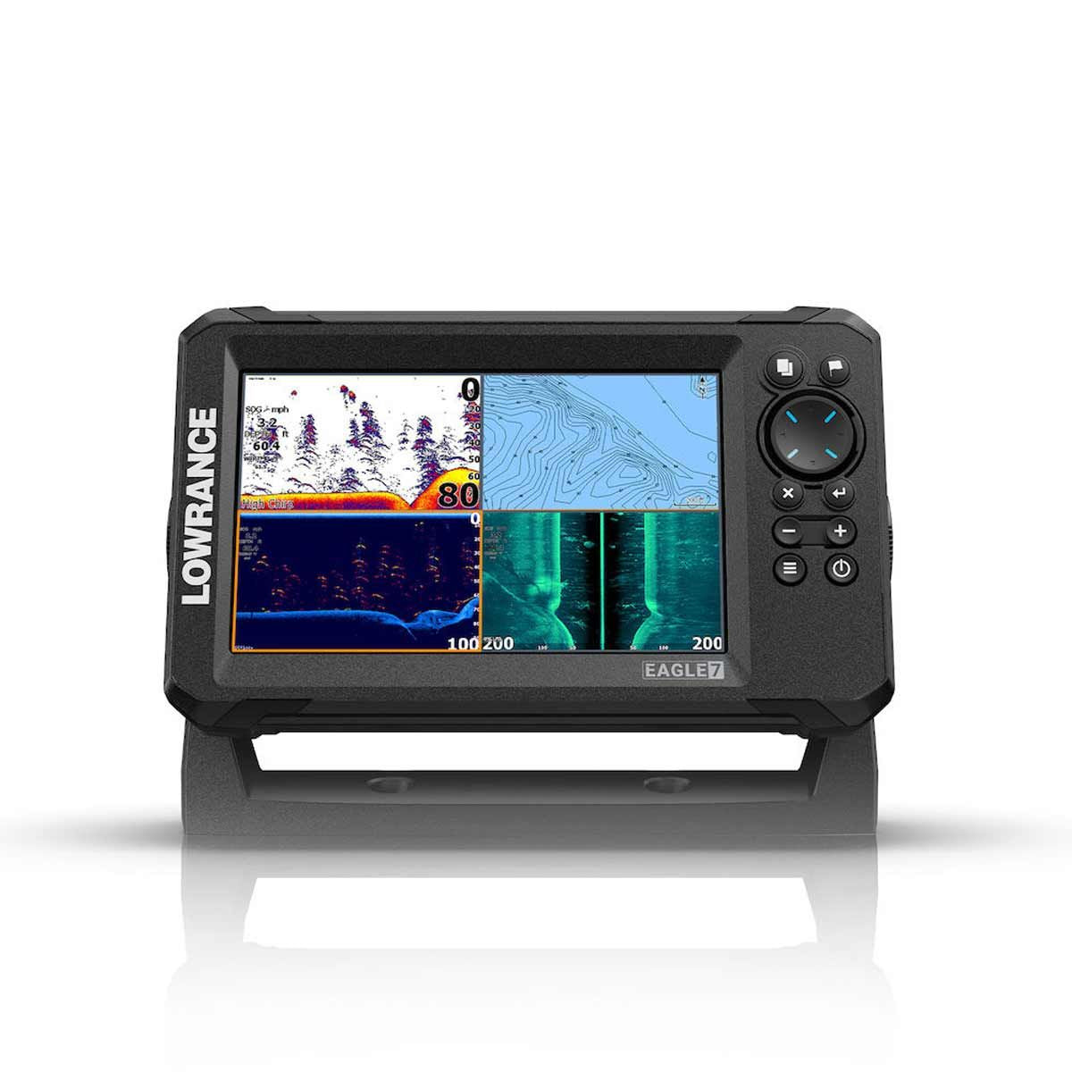 Lowrance Eagle 7 with TripleShotâ„¢ HD Transducer