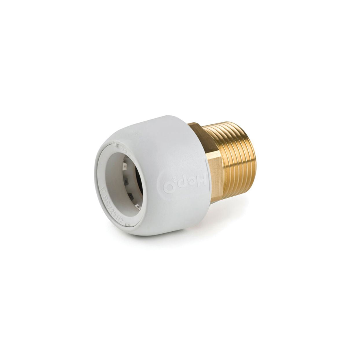 HX29 HEP20 28mm x 1in BSPM ADAPTOR WHITE HX29/28W