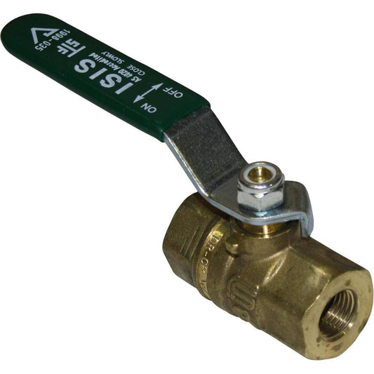 AG DZR Brass Ball Valve 1/2" BSP 228/1 1-70901