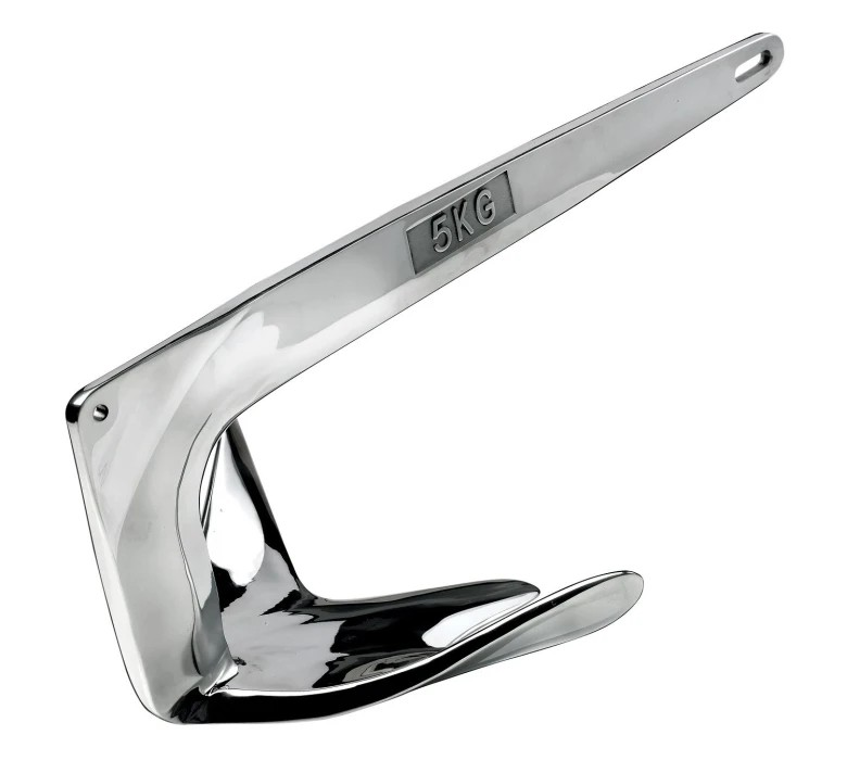 Maxclaw 20 kg / 44lb anchor Stainless steel AISI316 P105064