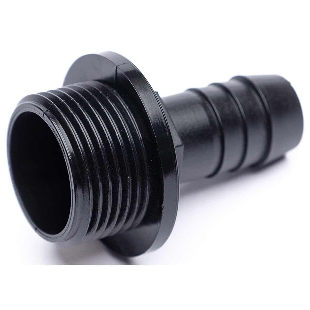 HOSE CONNECTOR PP 1in BSPM - 19mm HOSE 3-85234