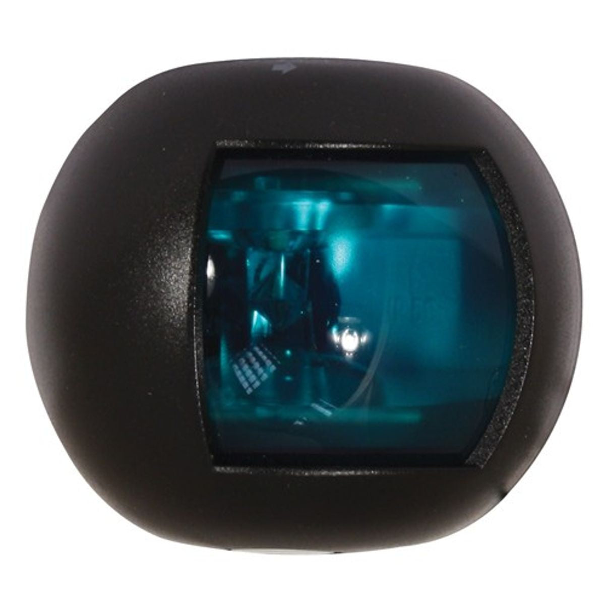 Trem Round LED Nav Light Starboard Black 12V (20m)