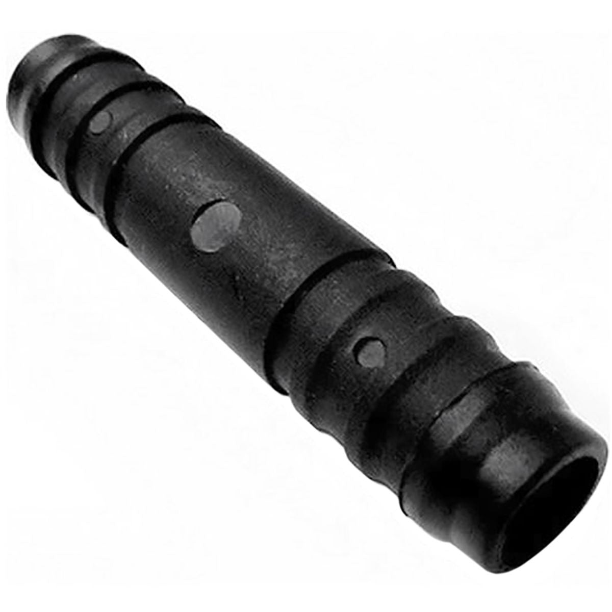 Plastic Straight Hose Connector 1/2in Hosetails Black AH-152