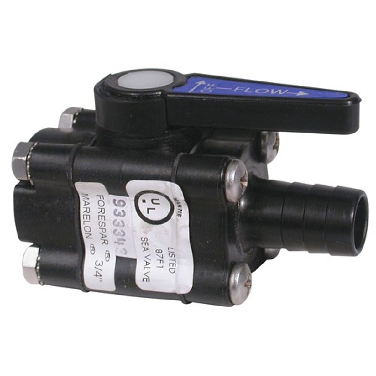 FORESPAR VALVE 3/4inBSP-3/4inHOSE STRAIGHT 3-80082