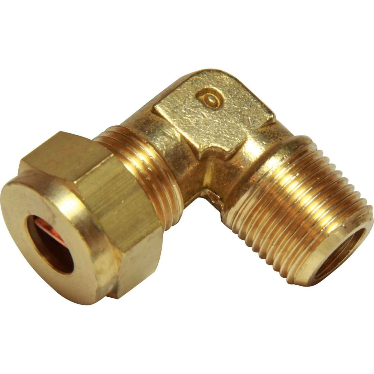 Male Stud Elbow Coupling 3/8in Tube x 3/8in BSPT 1-18570