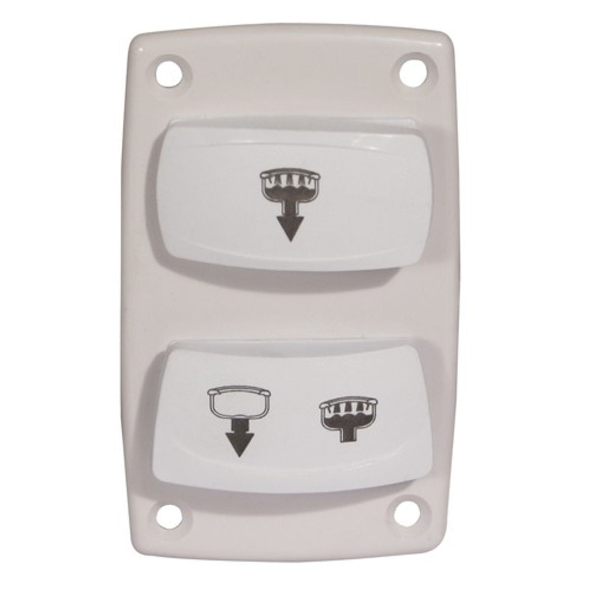 OCEAN TOILET CONTROL PANEL SILENT ROCKER SWITCHES 9-53093