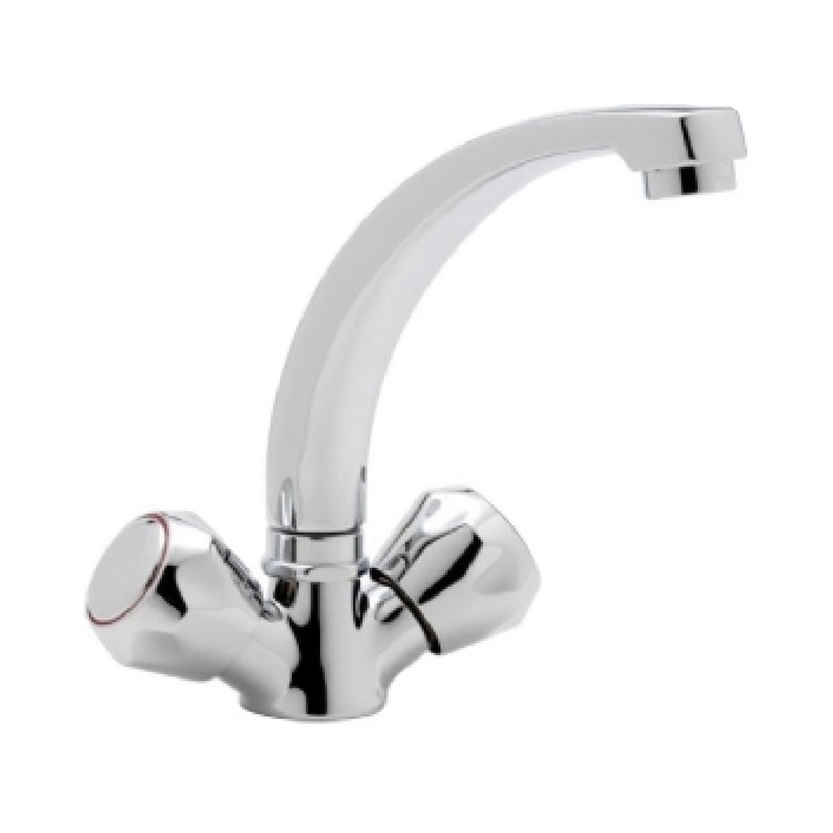 CAPRI MONOBLOC MIXER TAP CHROME WT-032