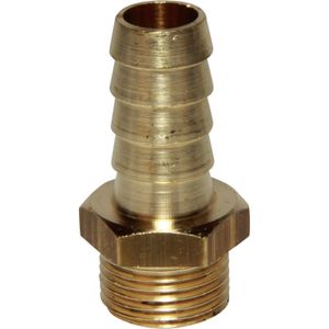 Maestrini Brass Straight Hose Tail (3/8" BSP Male to 13mm Hose) 404025