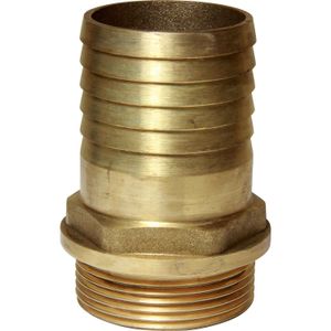 Maestrini Brass Straight Hose Tail (1-1/2" BSP Male to 45mm Hose) 404076