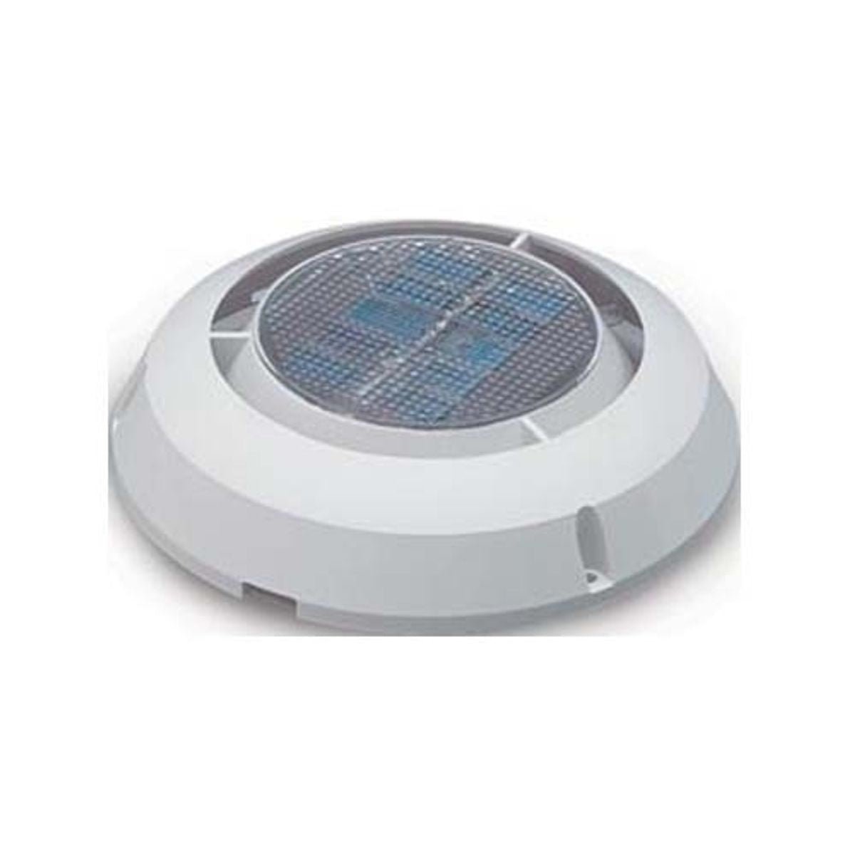 Marinco Nicro Solar Minivet 1000 3" Fan (Stainless Steel White, 7" OD)