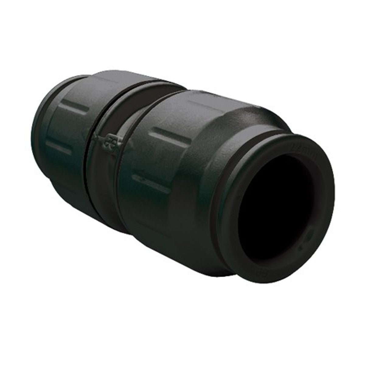 SPEEDFIT 12mm EQUAL STRAIGHT CONNECTOR BLK 9-84040BK