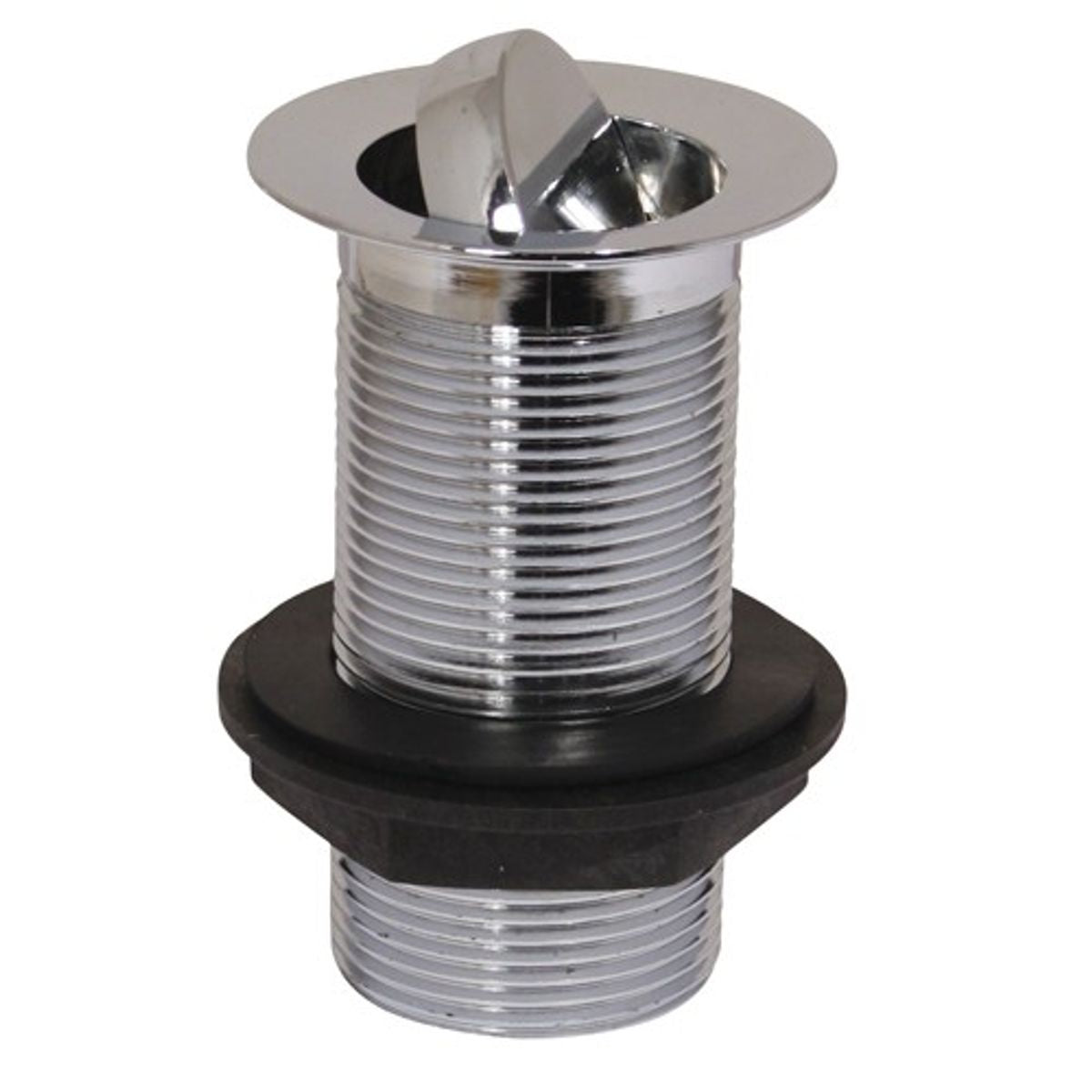 BASIN WASTE 1 1/4in CHROME STRAIGHT CAPTIVE PLUG 9-68065