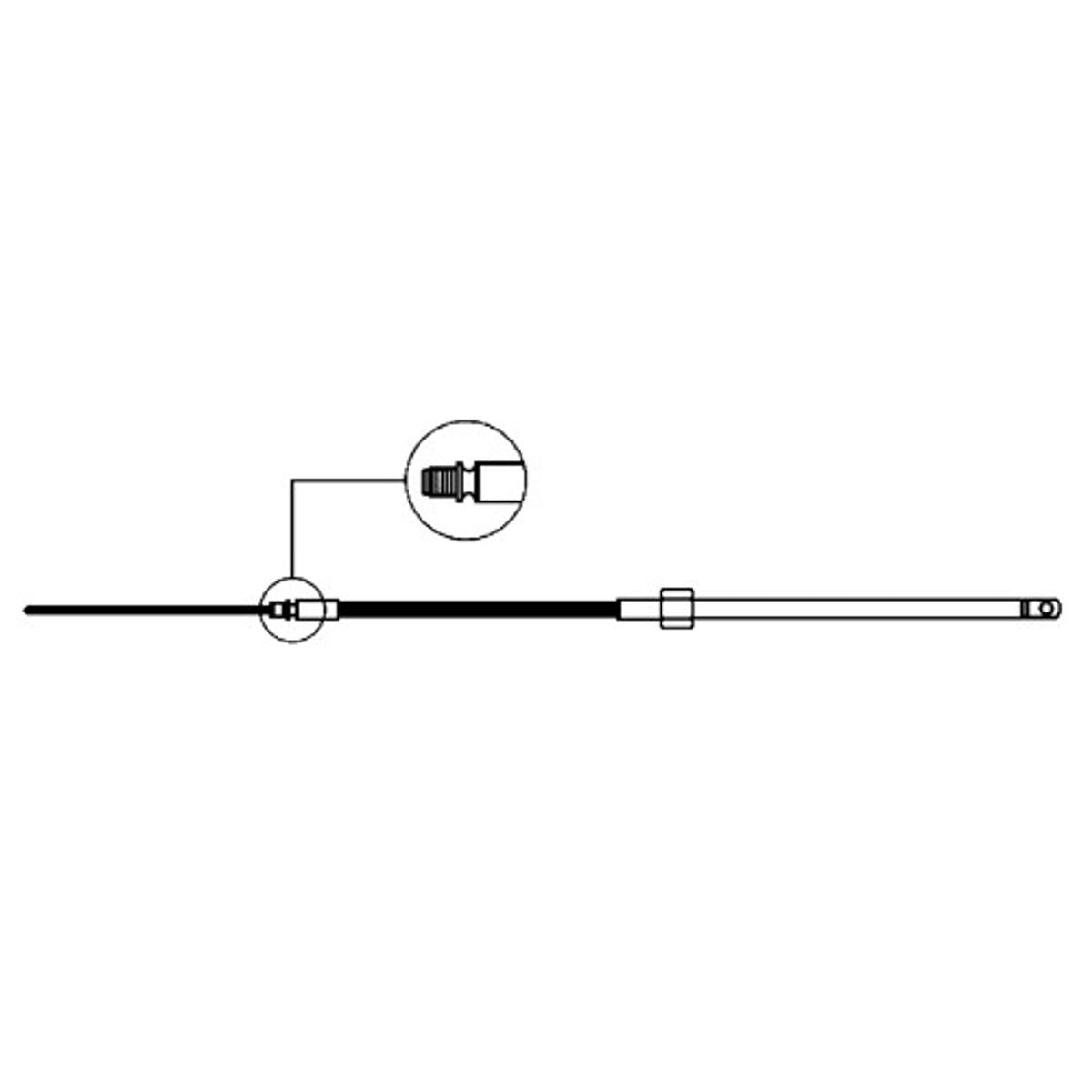 Ultraflex M58 Steering Cable 9ft 4-M58-09