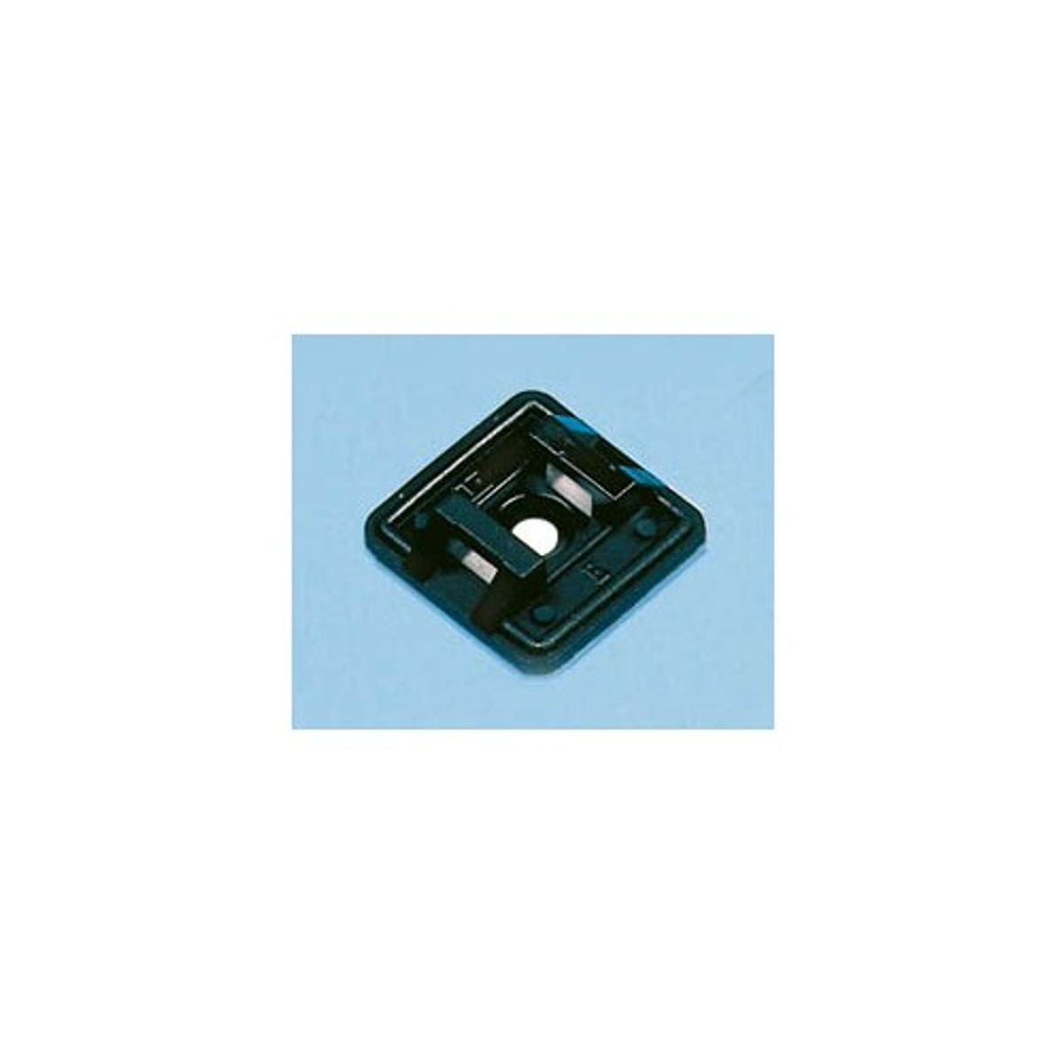 AMC Cable Tie Fixing 25 x 25mm (50) Black