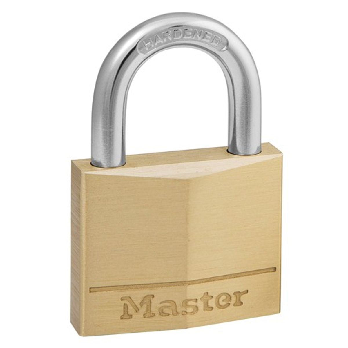 Masterlock Padlock Brass 40mm Steel Shackle