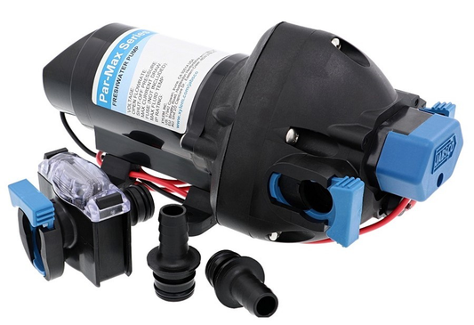 Jabsco ParMax 3 pressure-controlled pump 12v, 25psi