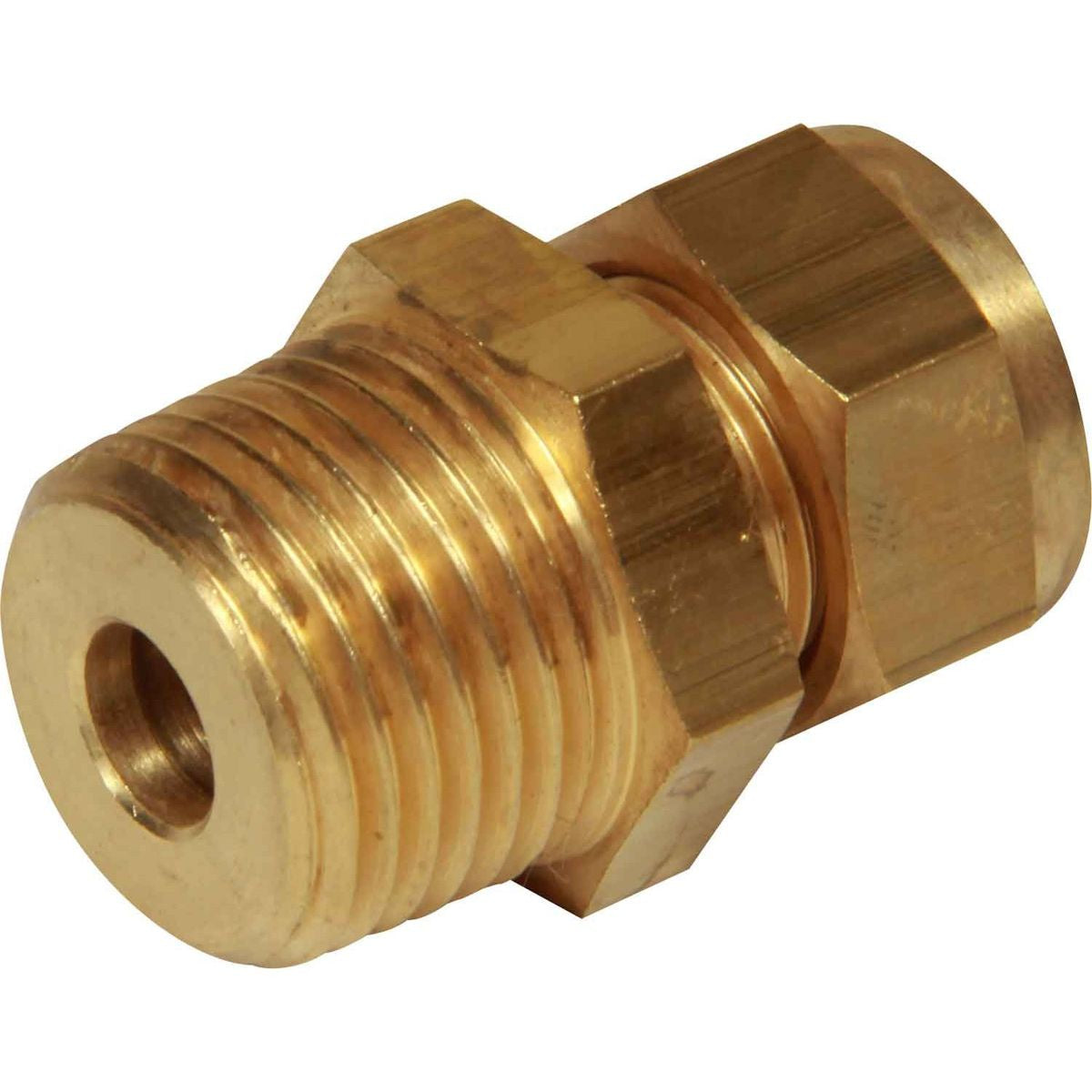 Male Taper Stud Coupling 3/8in Tube x 1/2in BSPT 1-14140