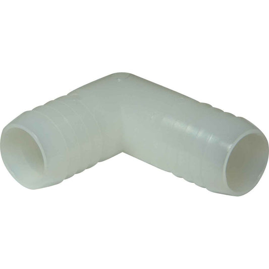 AG Plastic Elbow 3/4" Hose Barbs 9-69072