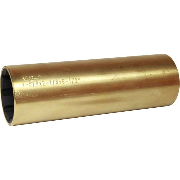 Exalto Brass Shaft Bearing (1" Shaft / 1-1/4" OD / 4" Length)