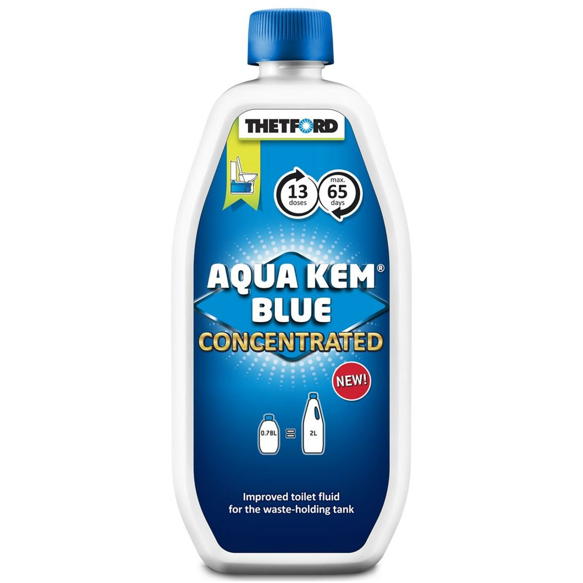 Thetford Aqua Kem Blue Concentrated 780ml (EACH) F242/1