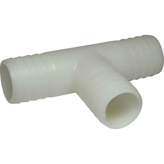 PLASTIC TEE 1 1/4inHOSE BARBS 9-69094