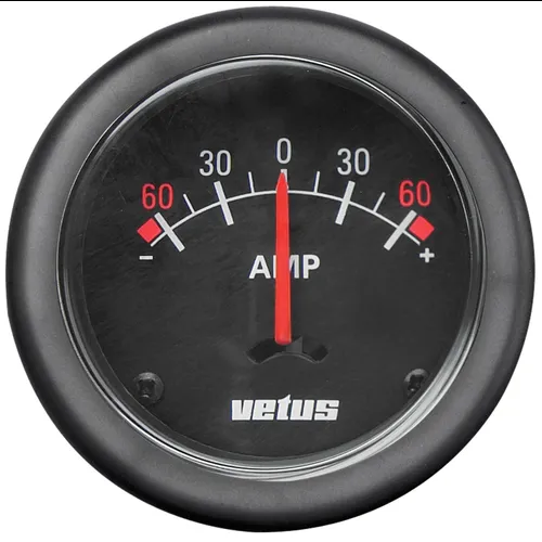 Vetus AMPB Ampmeter 12v/24v (+/1 50A)