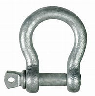 Galvanized Commercial Pattern Bow Shackle