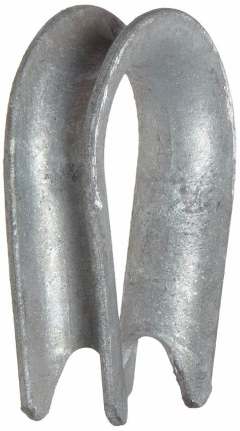 Galvanized Commercial Pattern Thimble