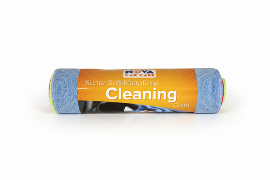 Roll of Nova Car Care cleaning cloth with orange label