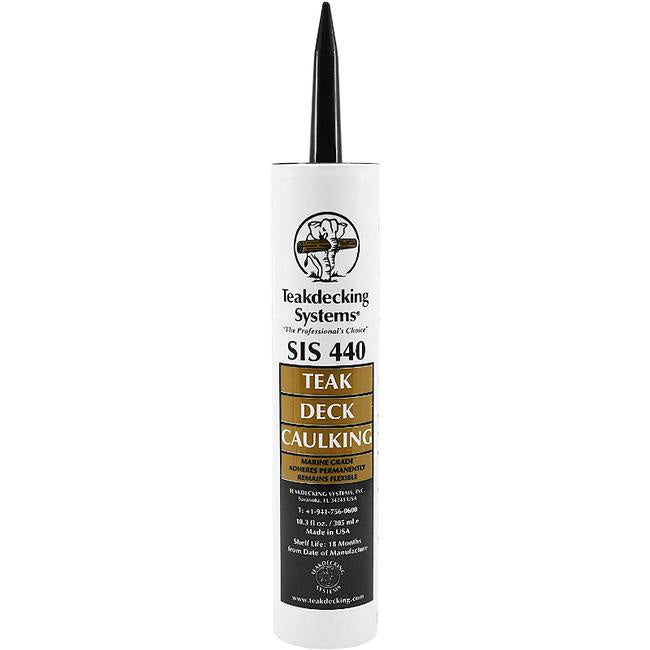 TDS SIS440 Teak Deck Caulking Black 290ml TDS-SIS440B/283