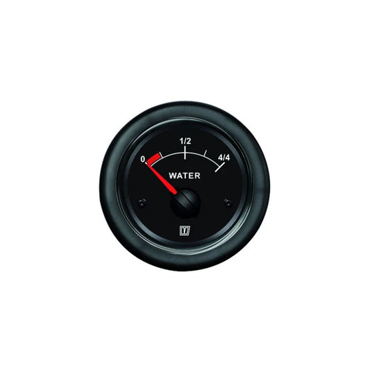 Vetus Water Level Indicator Black 12/24v cut-out 52mm WATERB