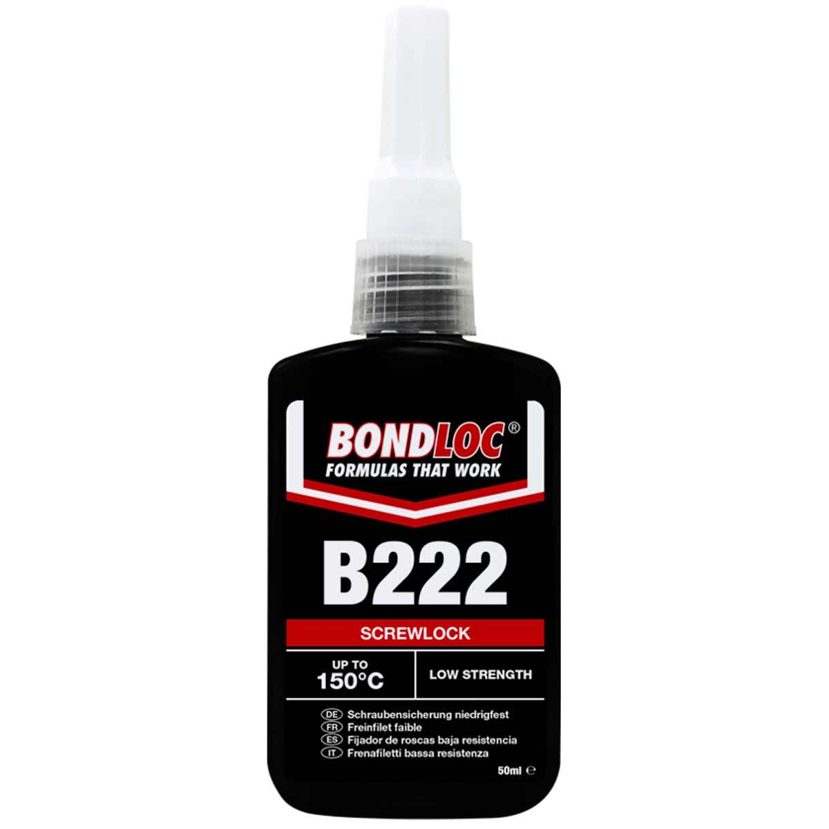 Bondloc B222 Threadlocking Screwlock Adhesive (Purple / 50ml)