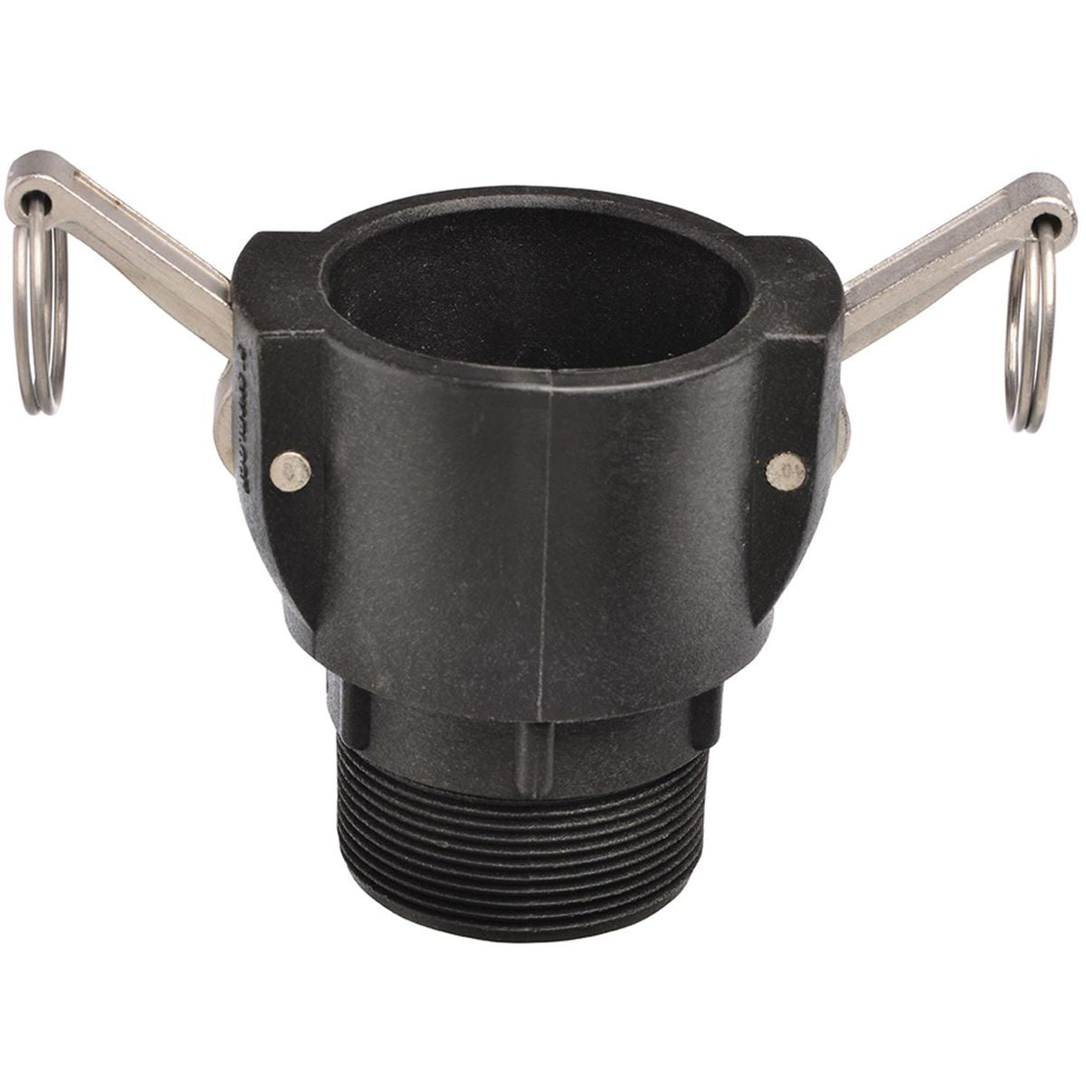 KWICK-KAM 1 1/2in POLY COUPLER x1 1/2in BSPM 1-76745