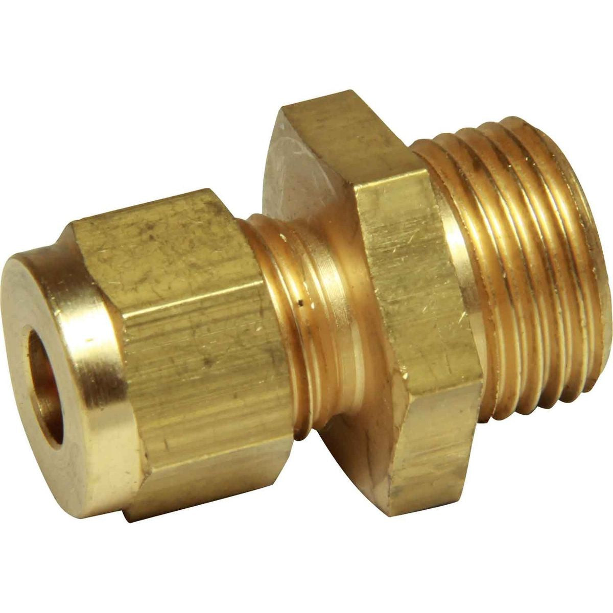 Male Parallel Stud Coupling 1/4in Tube x 3/8in BSP 1-13090