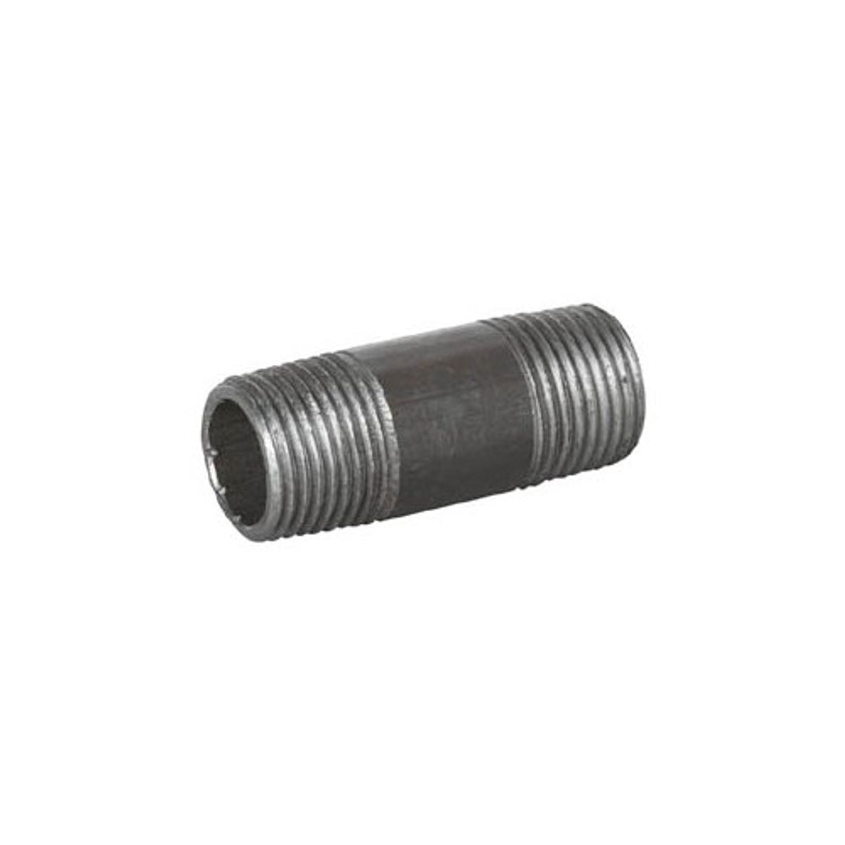 MILD STEEL BARREL NIPPLE 1 1/2in BSP N-01255