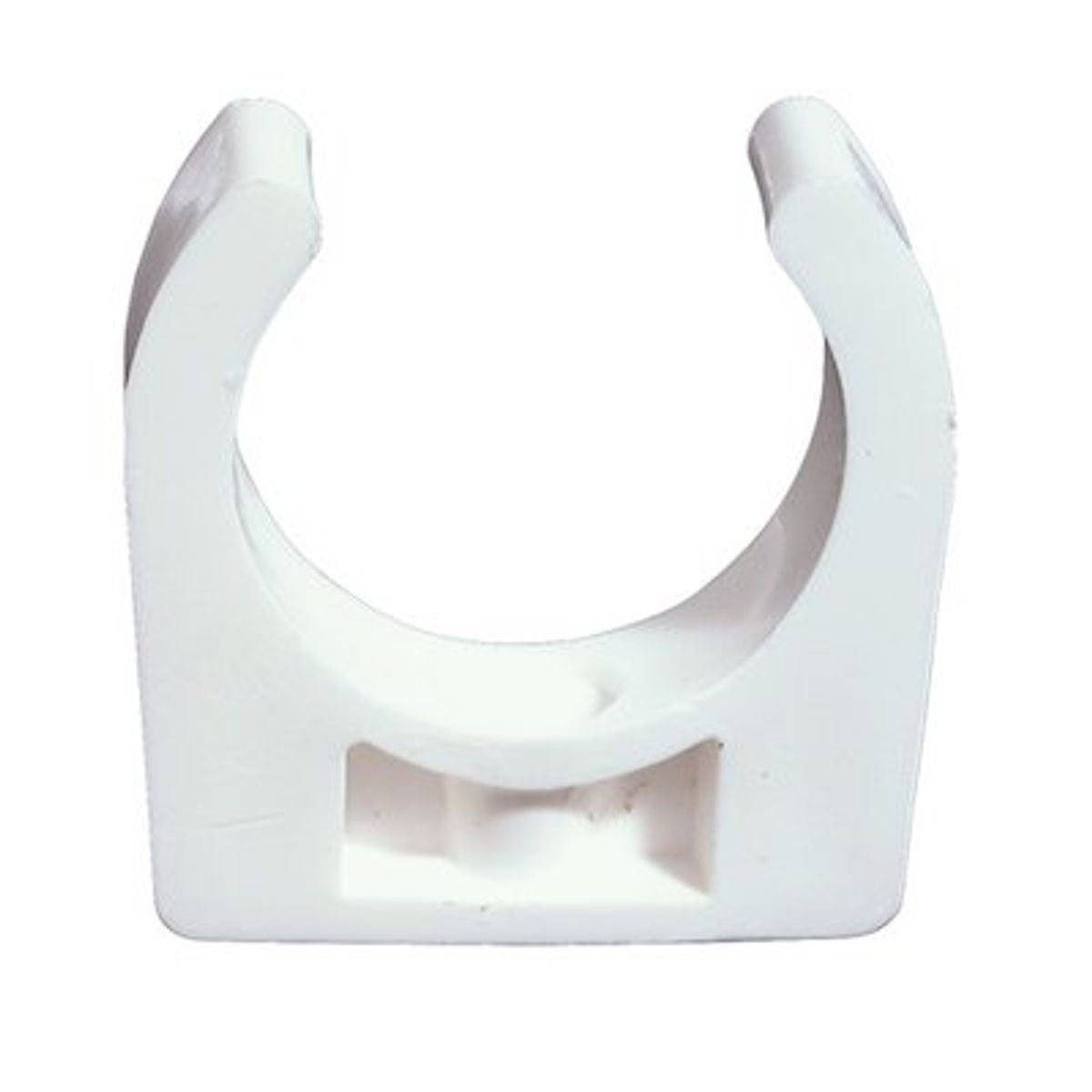 WHITE MACLOW FLEXIBLE CLIP 1in PER 2 CARDED 6-68605/2P