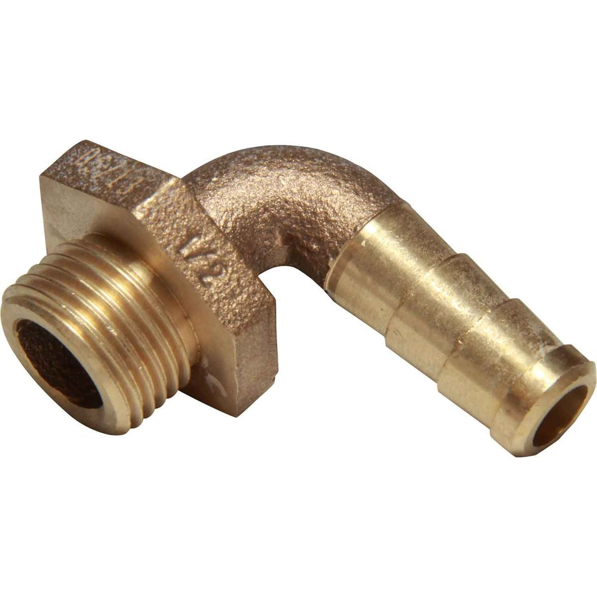 R/A CONNECTOR BRONZE 1/2inBSP- 1/2in HOSE 1-72131